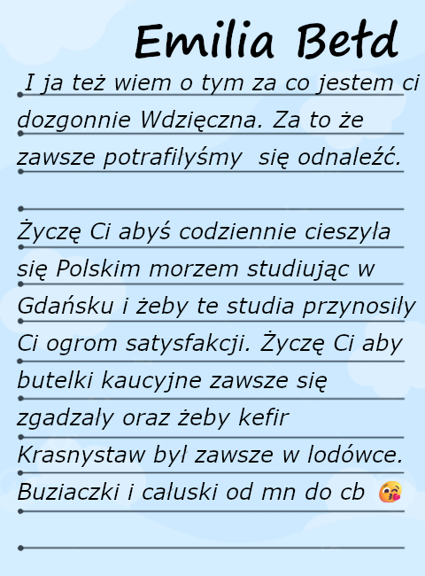 Życzenie 6