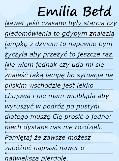 Życzenie 7